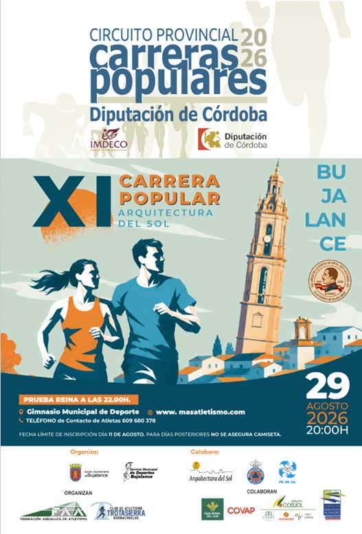 XI CARRERA POPULAR ARQUITECTURA DEL SOL EN BUJALANCE